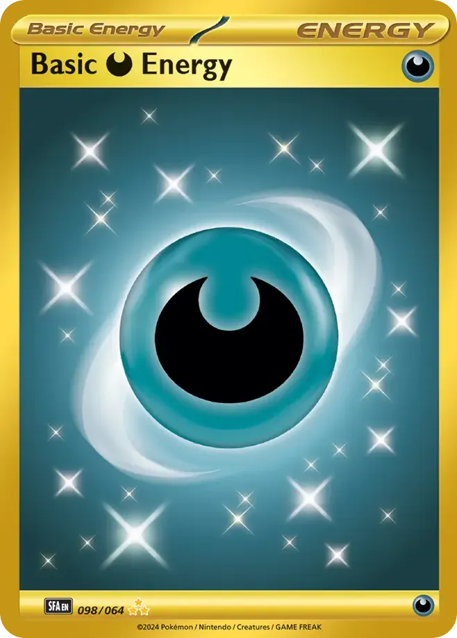 Énergie Obscurité de base — SV: Shrouded Fable — Pokemon