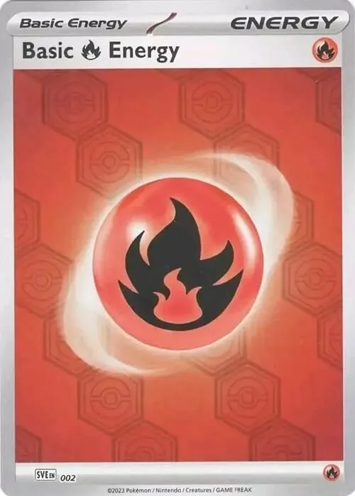 Basic Fire Energy — SV: Shrouded Fable — Pokémon