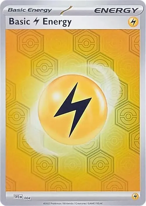 Énergie Électrique de base — SV: Shrouded Fable — Pokémon