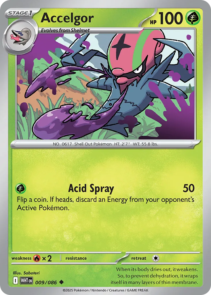 Accelgor from SV: White Flare - Pokemon