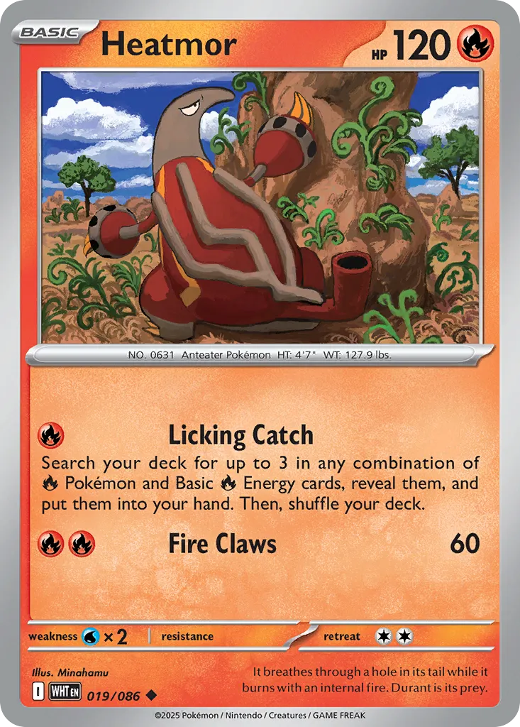 Heatmor — SV: White Flare — Pokemon