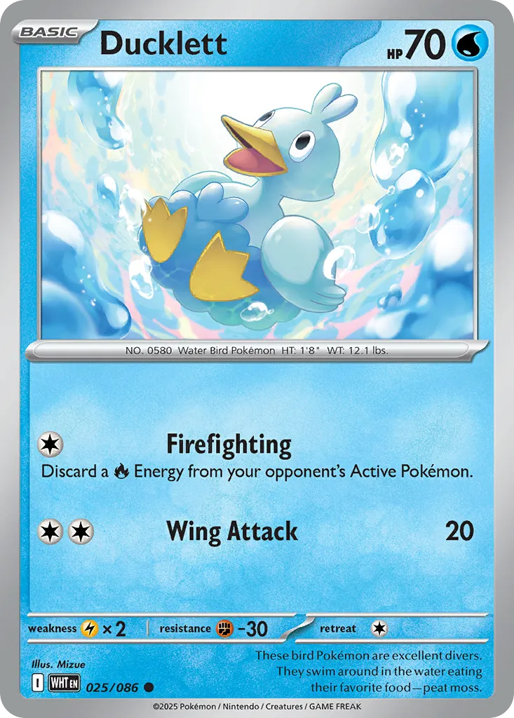 Ducklett — SV: White Flare — Pokémon