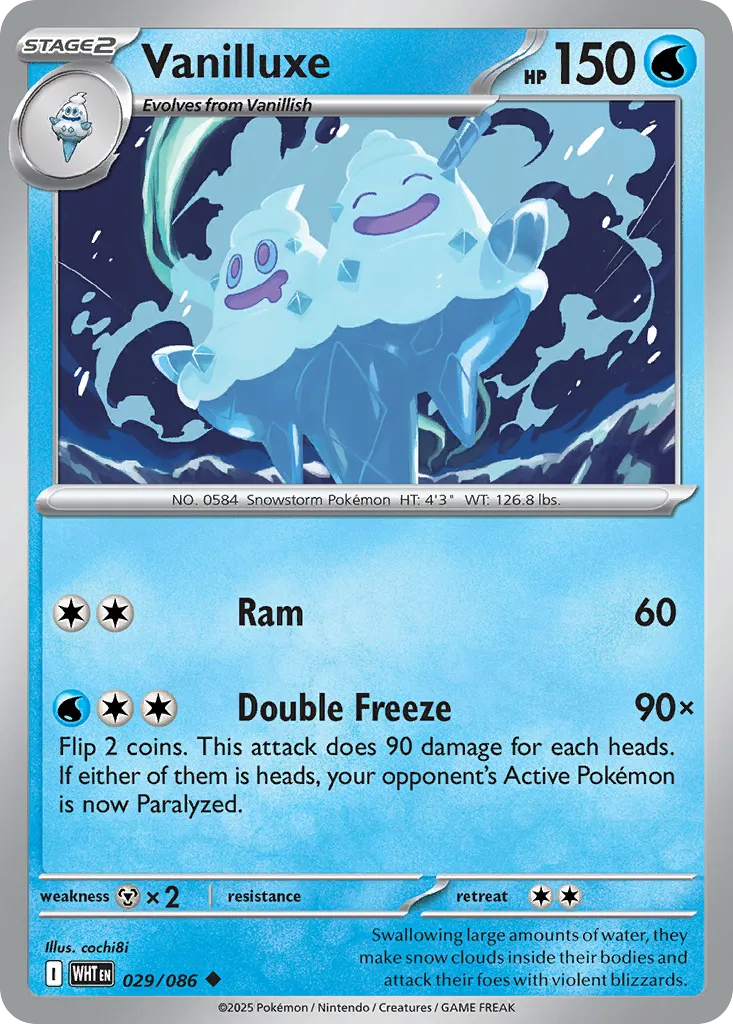 Vanilluxe — SV: White Flare — Pokémon