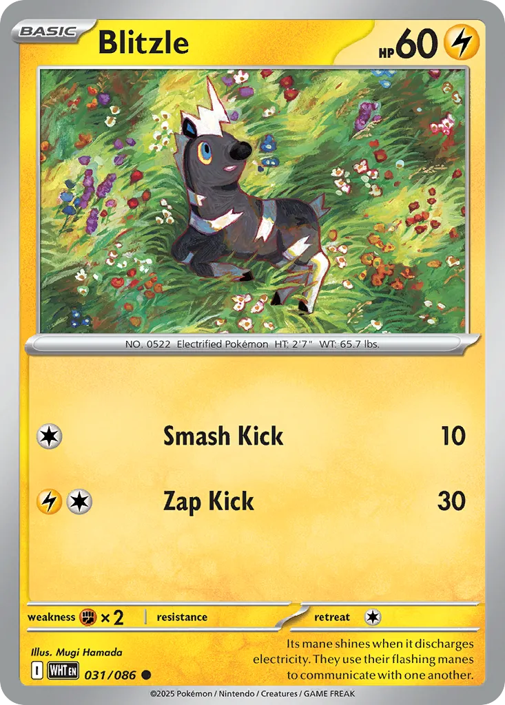 Zébibron — SV: White Flare — Pokémon