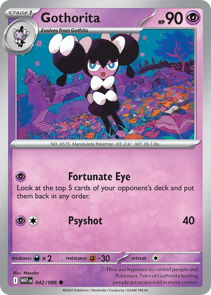 Gothorita — SV: White Flare — Pokemon