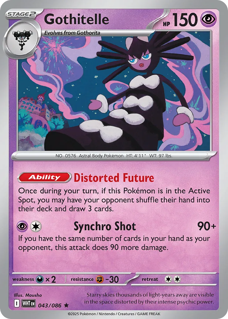 Gothitelle — SV: White Flare — Pokémon