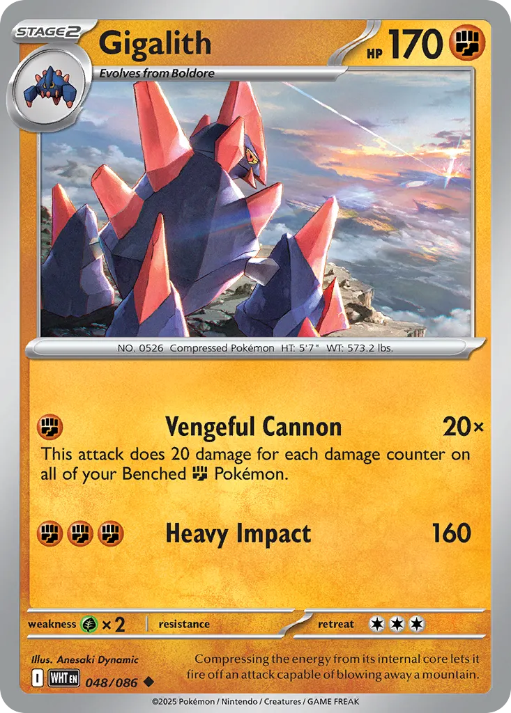 Gigalithe — SV: White Flare — Pokémon