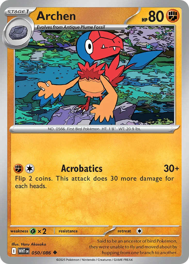 Archen — SV: White Flare — Pokémon