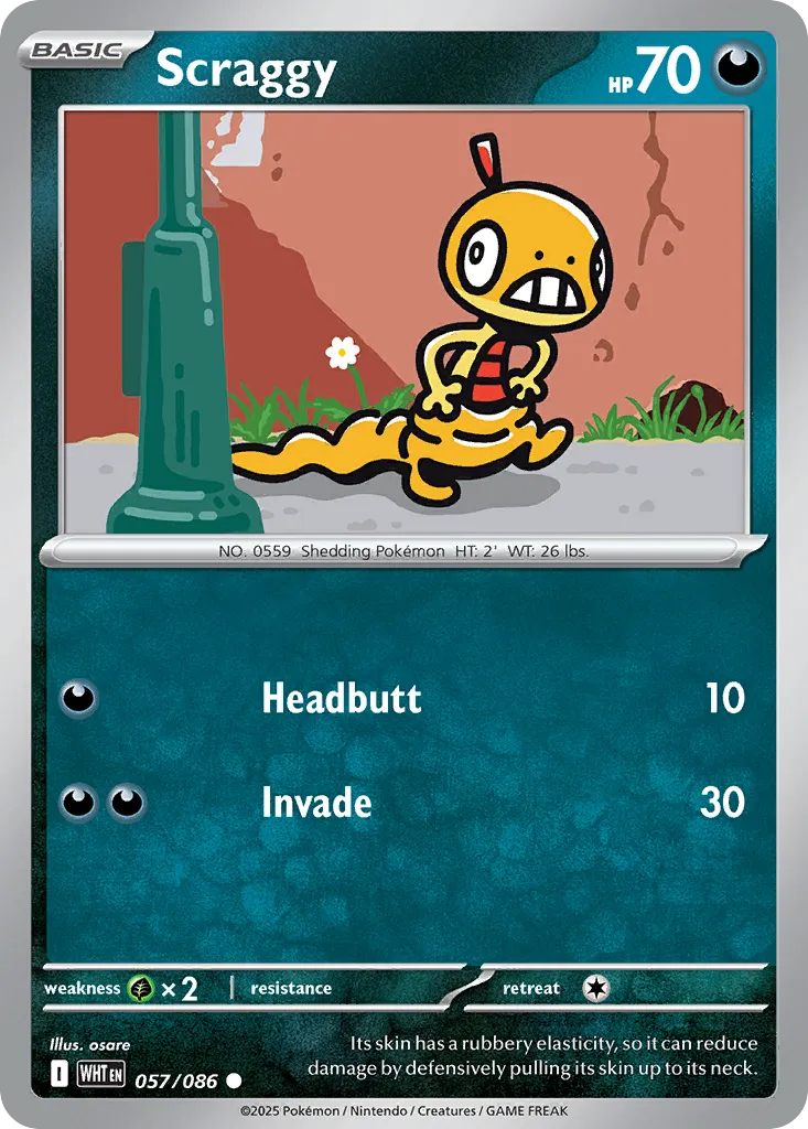 Scraggy — SV: White Flare — Pokémon