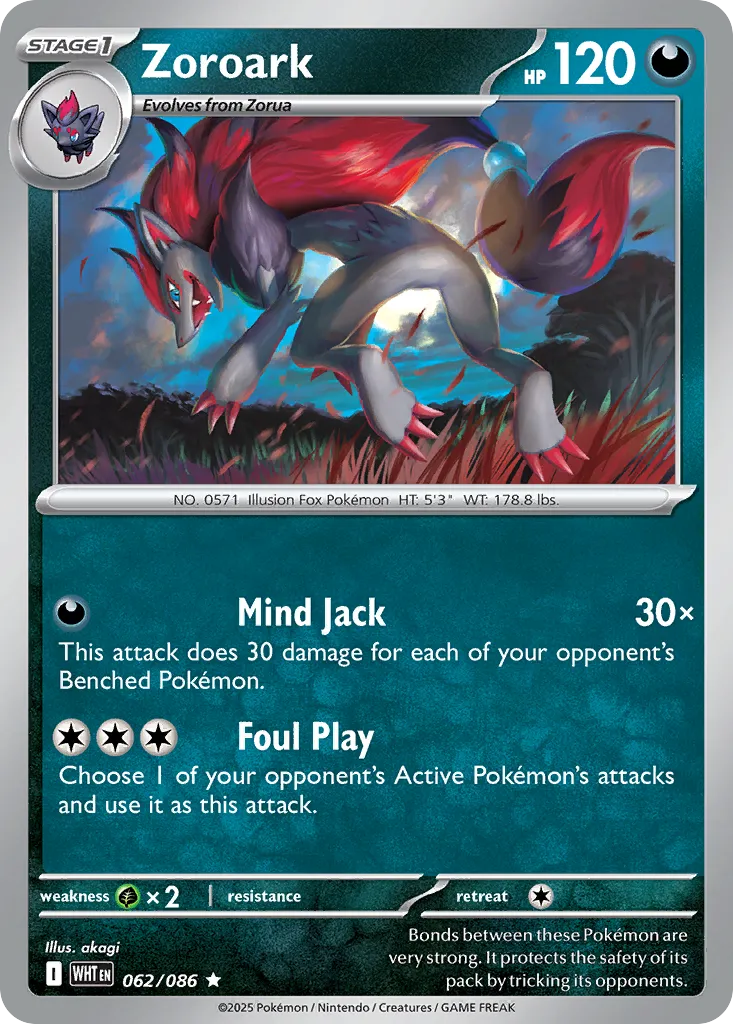 Zoroark — SV: White Flare — Pokémon
