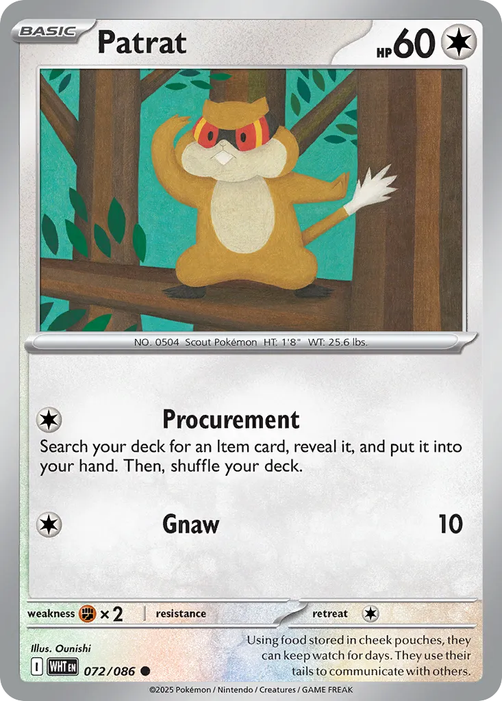 Ratentif — SV: White Flare — Pokémon