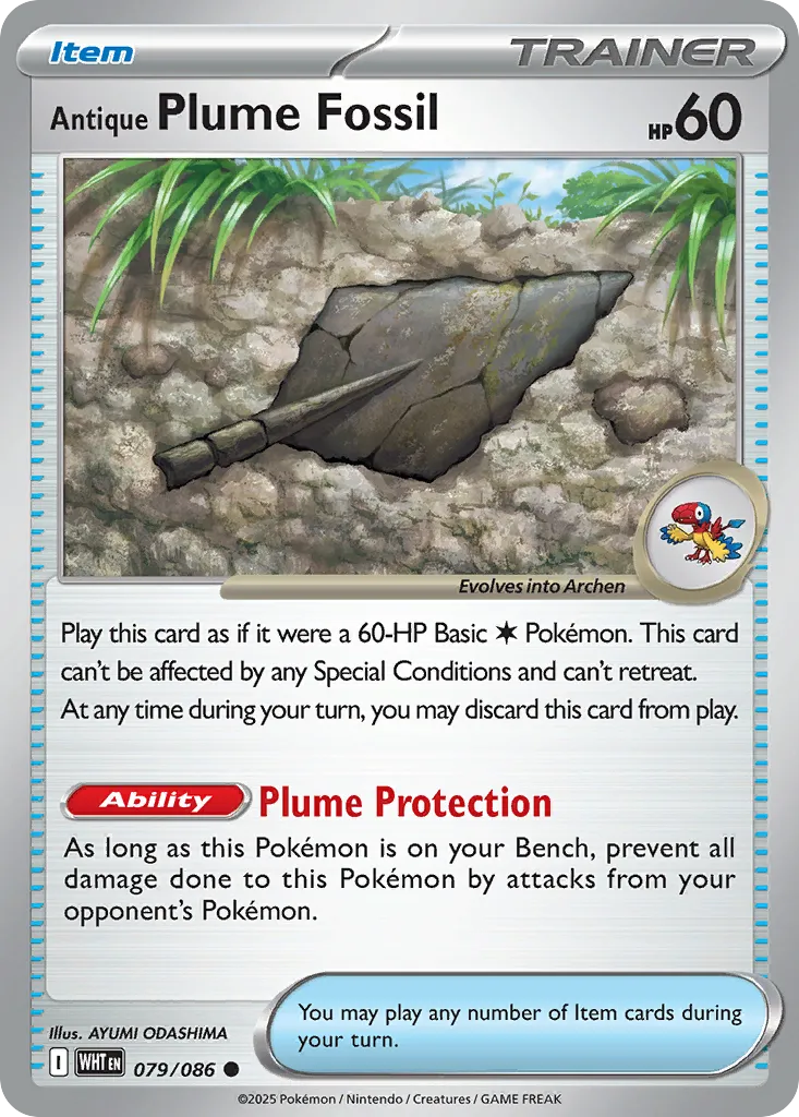 Fossile Plume Ancien — SV: White Flare — Pokémon