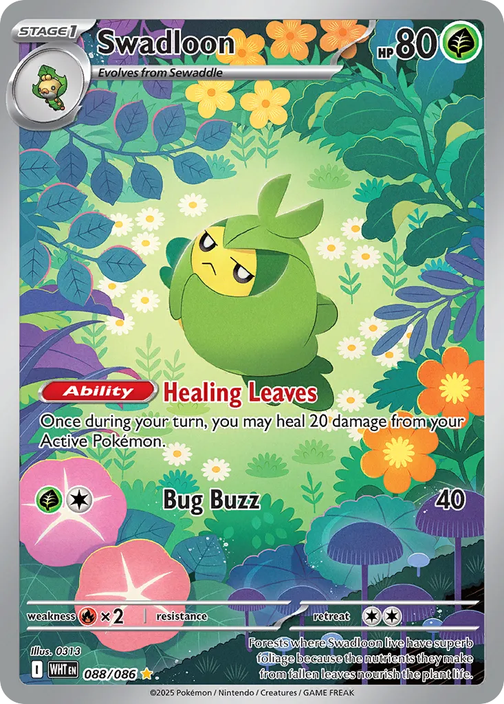 Swadloon — SV: White Flare — Pokémon