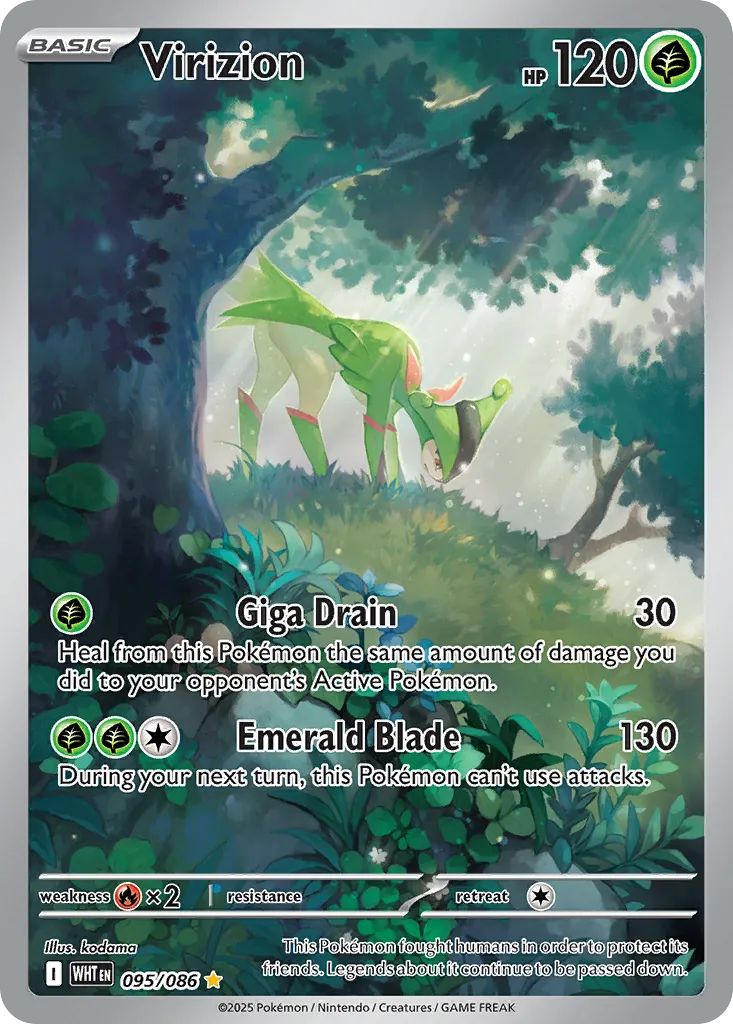 Virizion — SV: White Flare — Pokémon