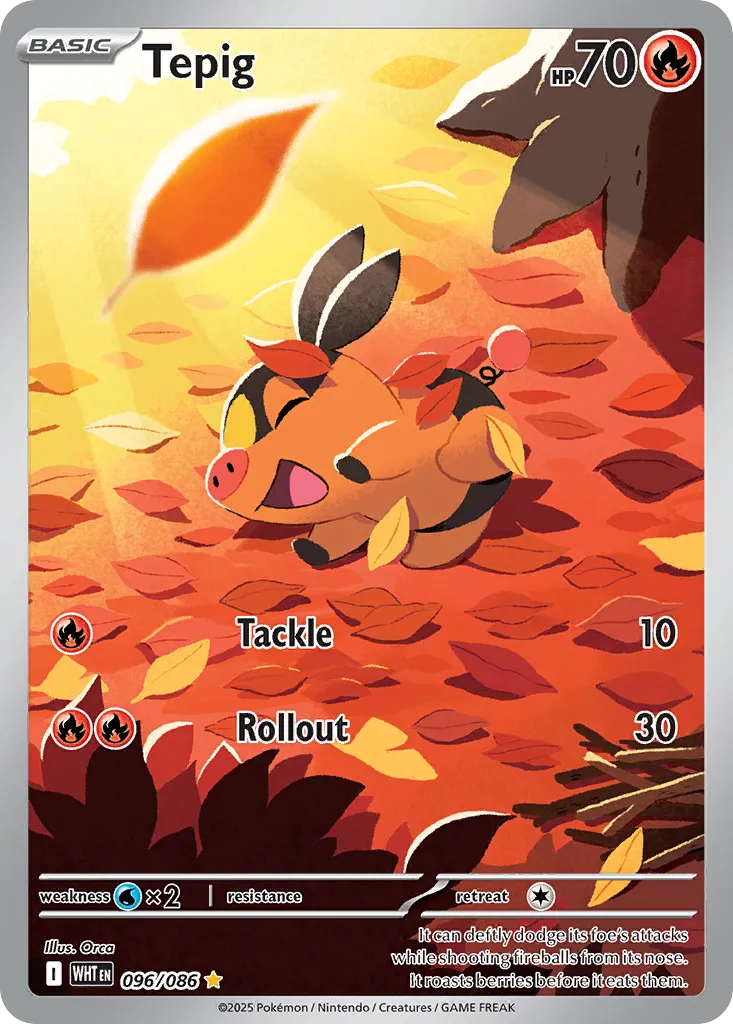 Tepig — SV: White Flare — Pokemon