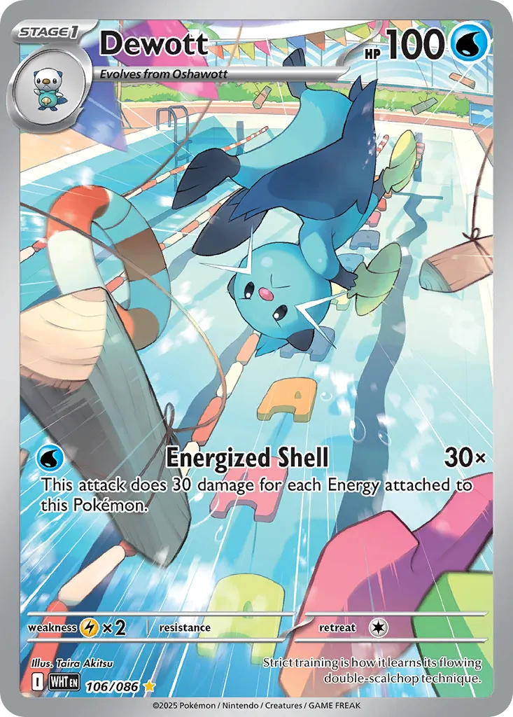 Dewott — SV: White Flare — Pokemon