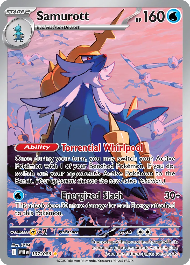 Samurott — SV: White Flare — Pokemon