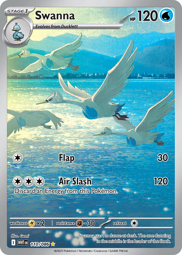 Swanna — SV: White Flare — Pokemon