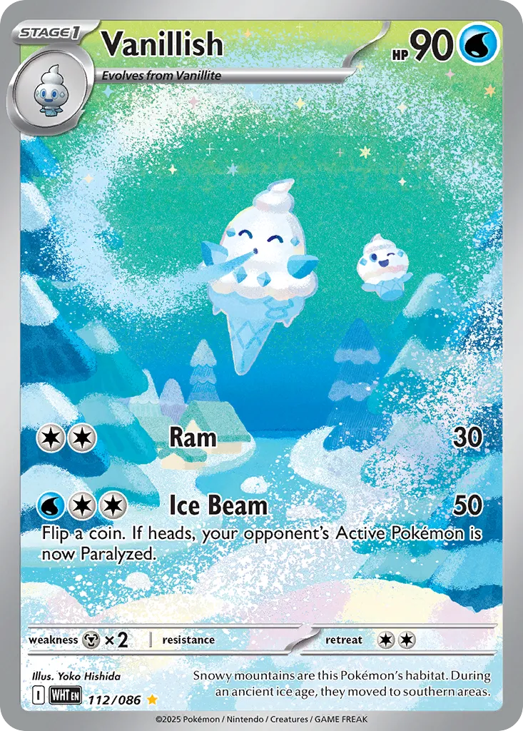 Vanillish — SV: White Flare — Pokémon