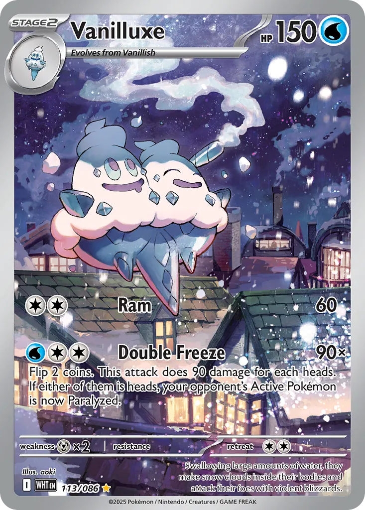 Vanilluxe — SV: White Flare — Pokemon