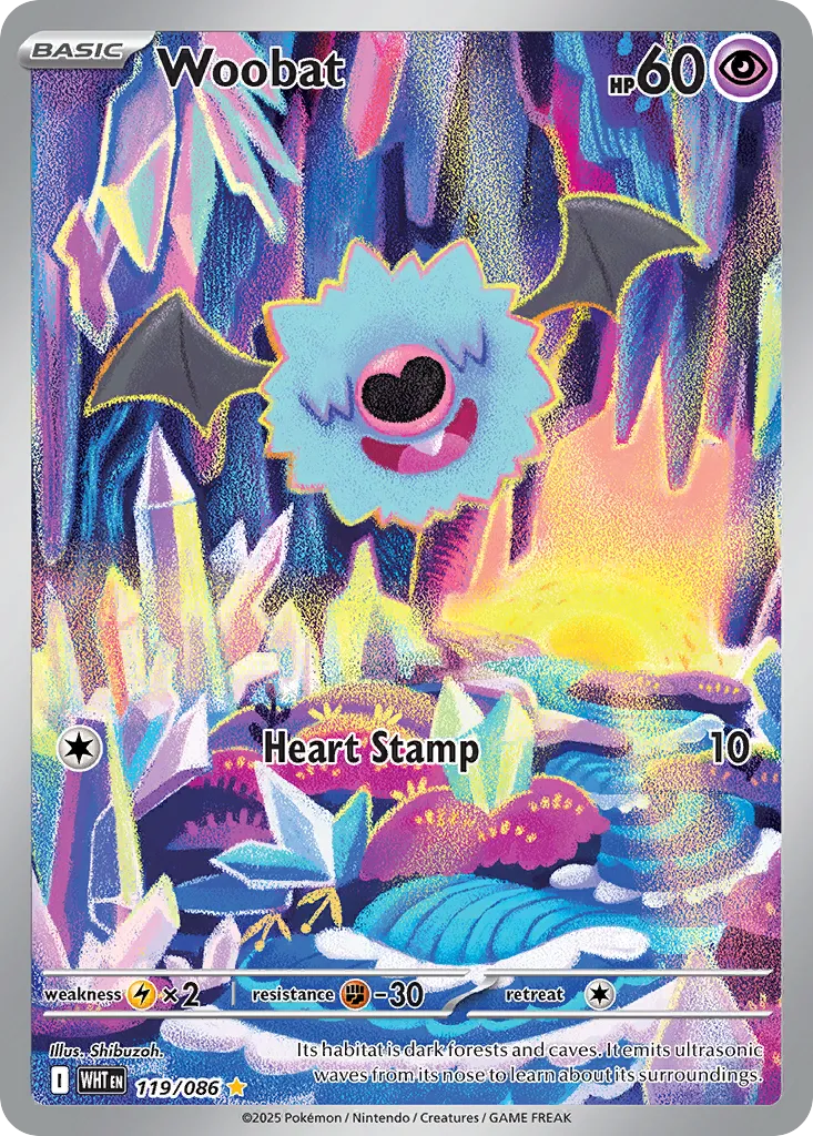 Woobat — SV: White Flare — Pokémon