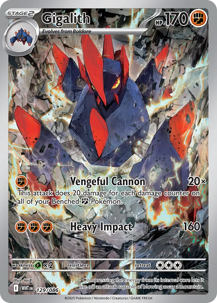 Gigalith — SV: White Flare — Pokémon