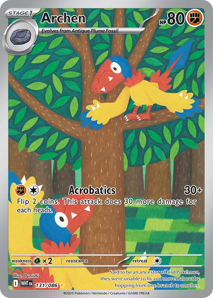 Archen — SV: White Flare — Pokémon
