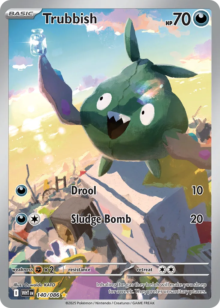 Trubbish — SV: White Flare — Pokemon