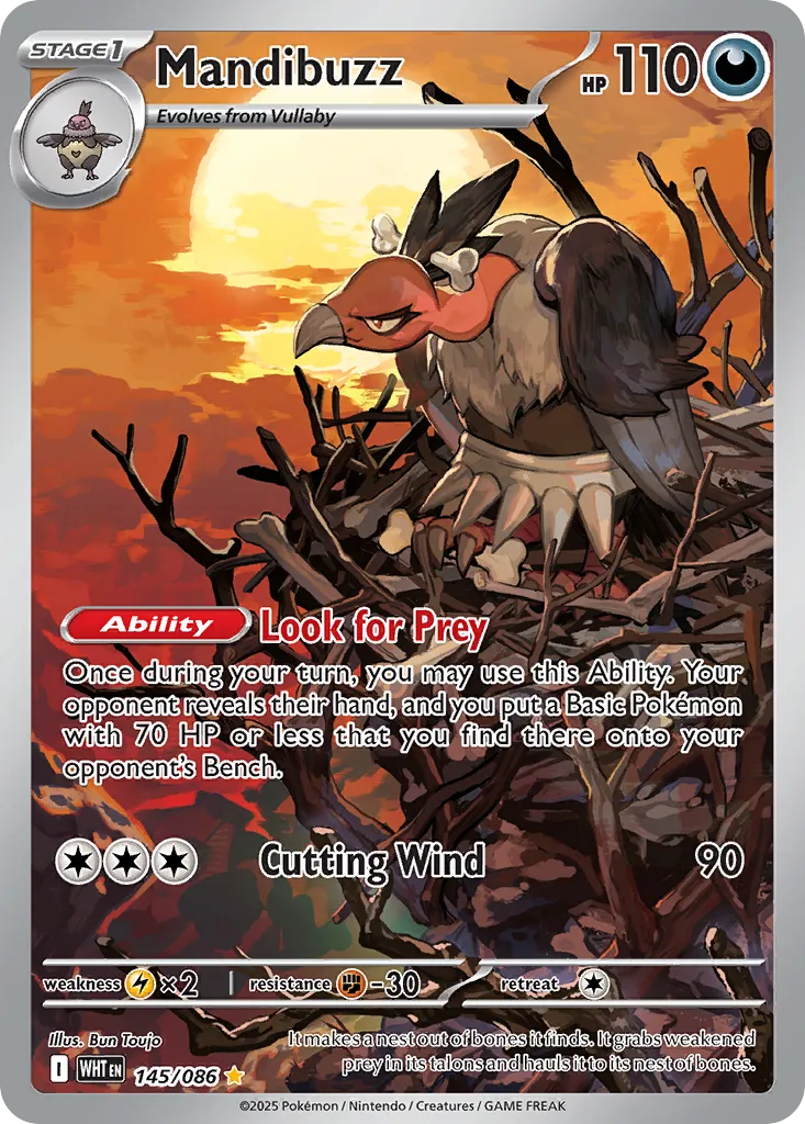 Mandibuzz — SV: White Flare — Pokemon