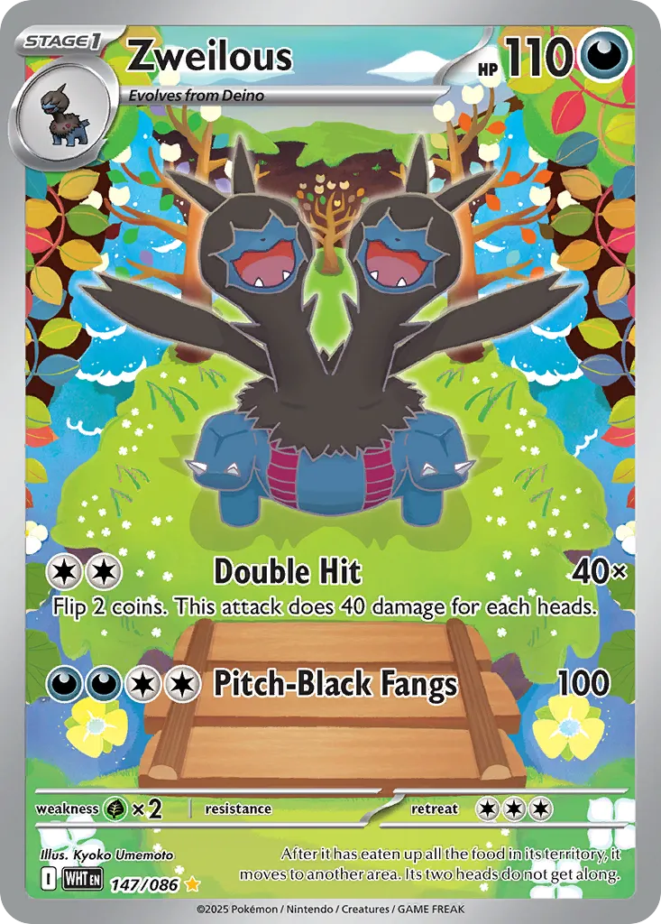 Zweilous — SV: White Flare — Pokémon