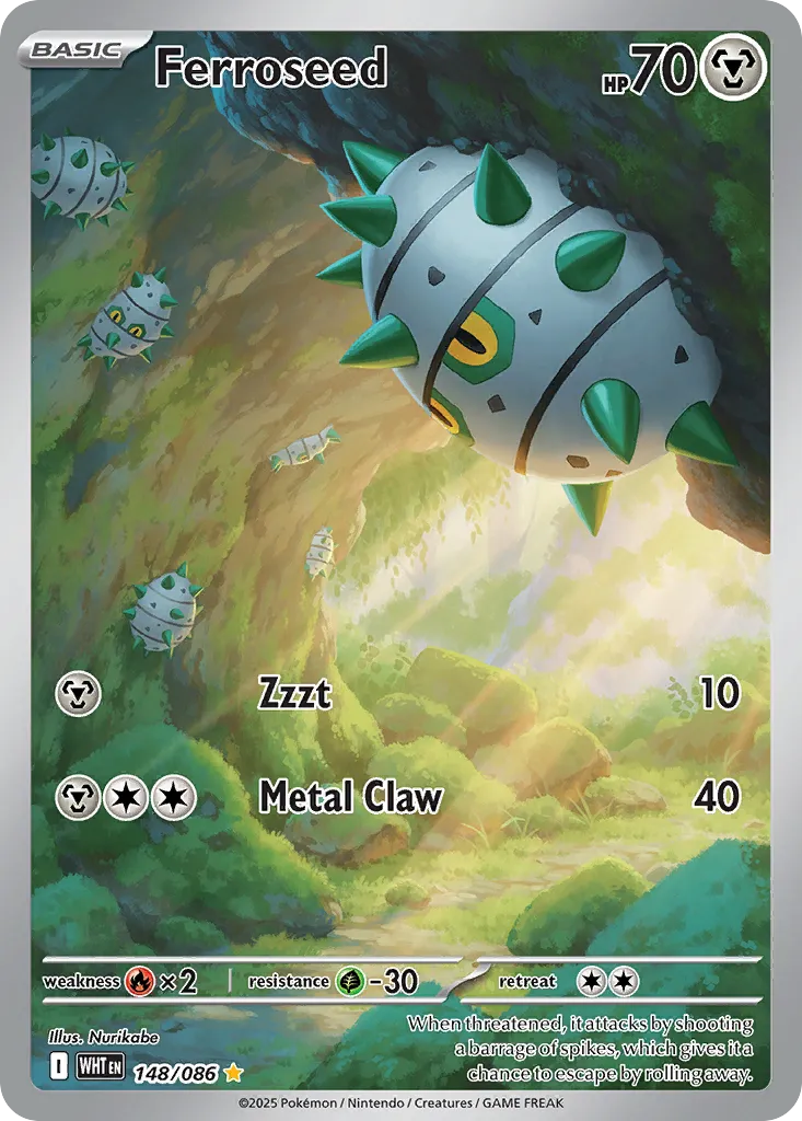 Ferroseed — SV: White Flare — Pokémon