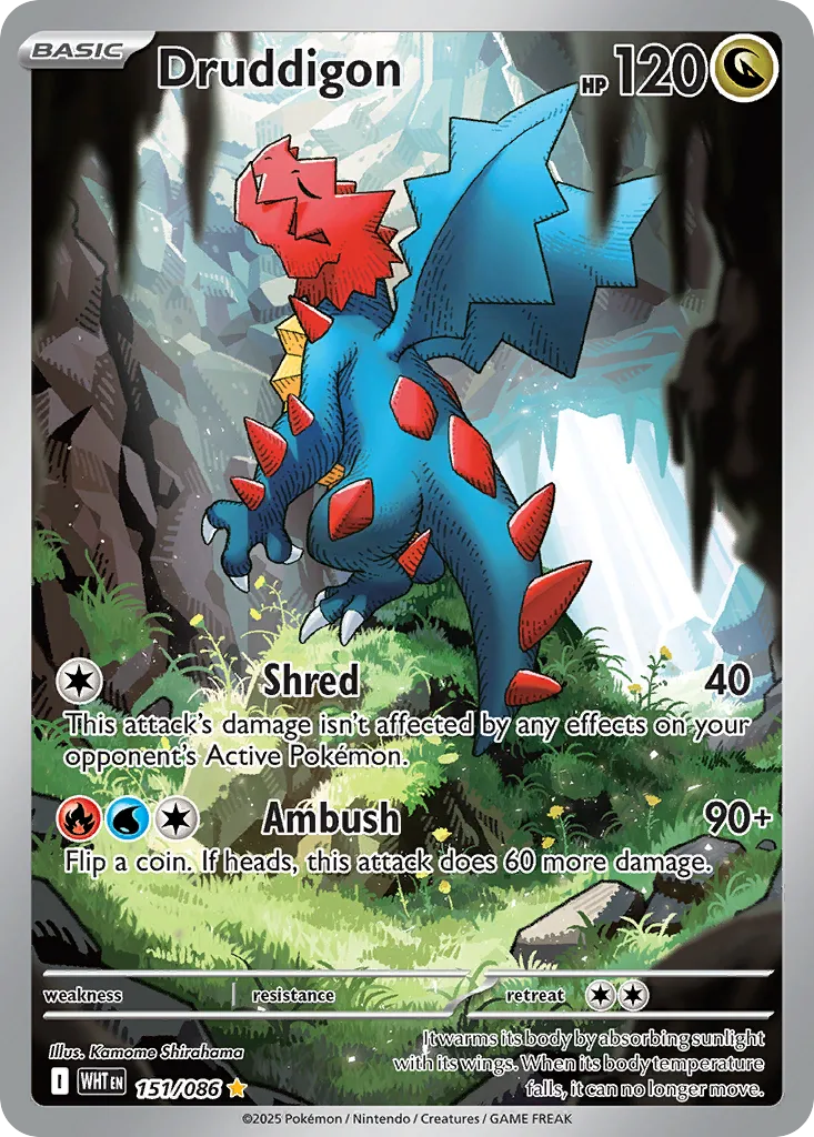 Druddigon — SV: White Flare — Pokemon