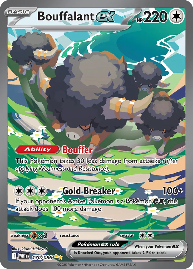 Frison ex from SV: White Flare - Pokemon