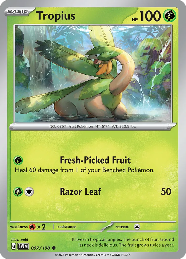 Tropius — SV01: Scarlet & Violet Base Set — Pokémon