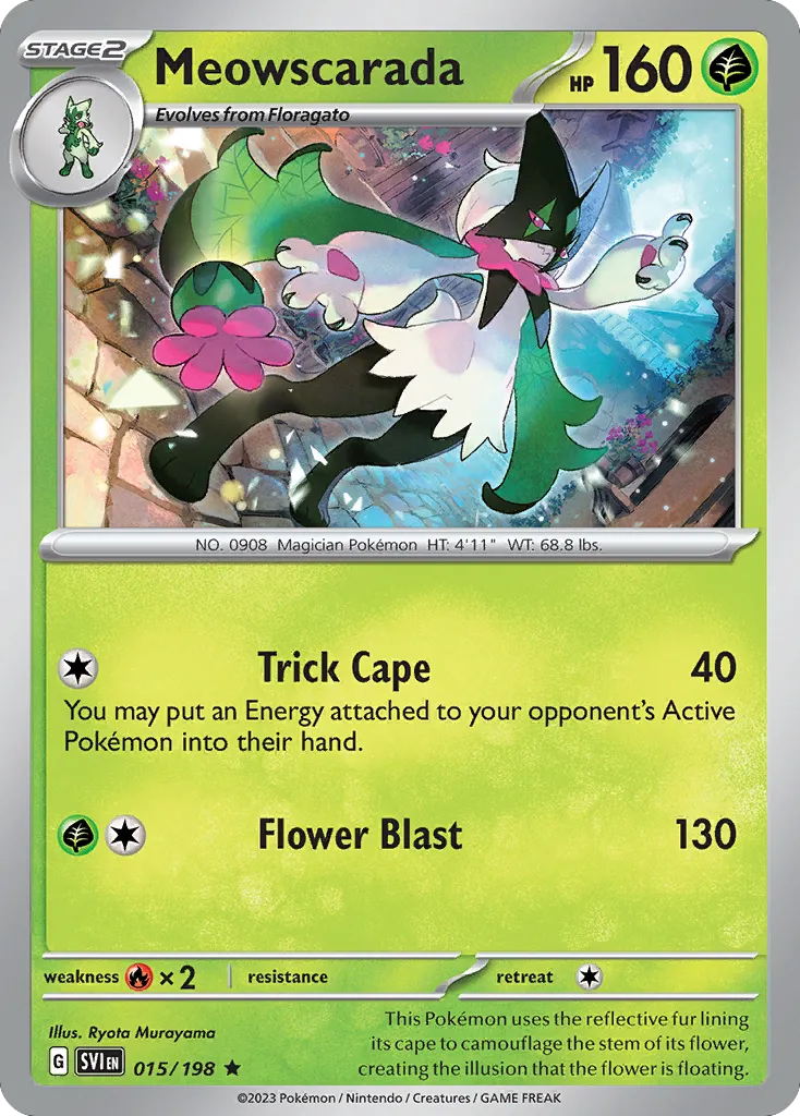 Meowscarada — SV01: Scarlet & Violet Base Set — Pokémon
