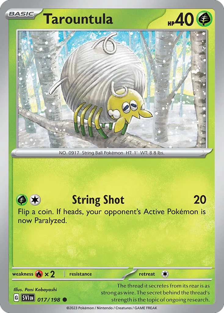 Tissenboule — SV01: Scarlet & Violet Base Set — Pokémon