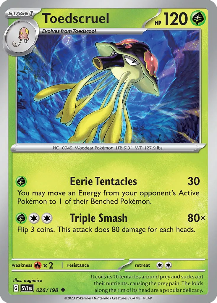 Terracruel from SV01: Scarlet & Violet Base Set - Pokemon