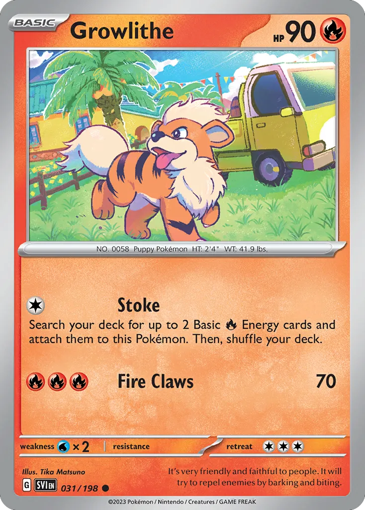 Caninos — SV01: Scarlet & Violet Base Set — Pokemon