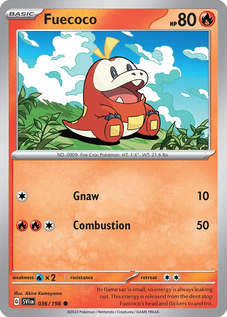 Chochodile — SV01: Scarlet & Violet Base Set — Pokemon