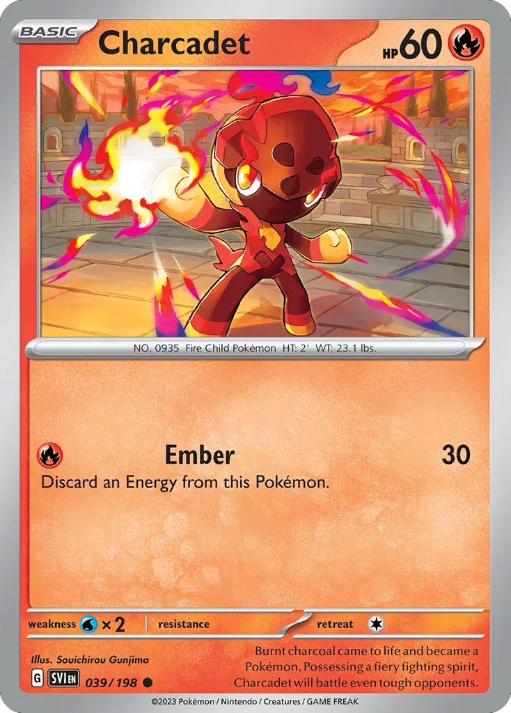 Charbambin — SV01: Scarlet & Violet Base Set — Pokemon