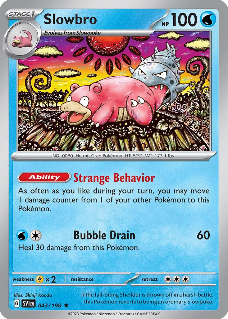 Slowbro — SV01: Scarlet & Violet Base Set — Pokémon