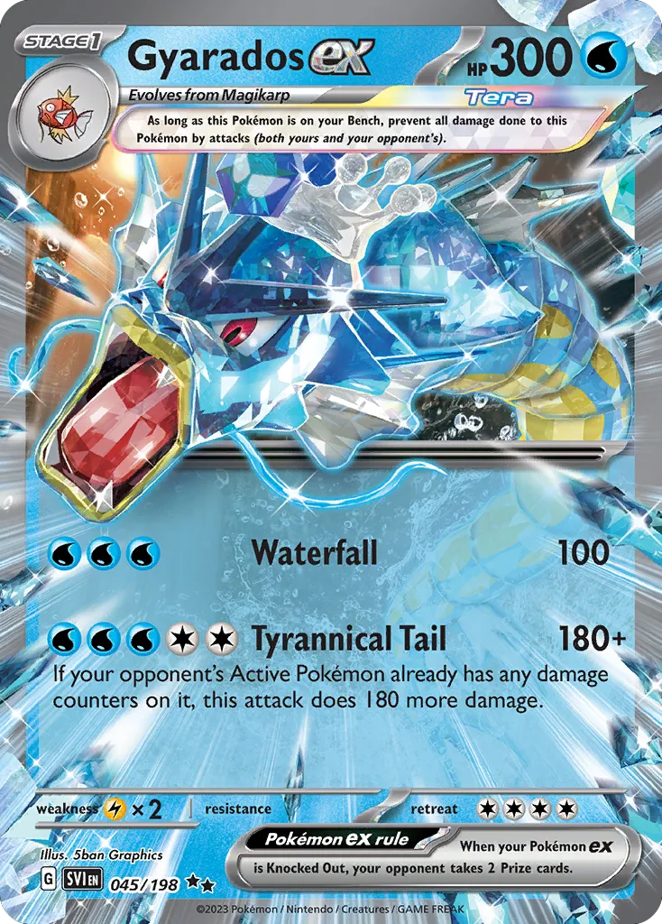 Gyarados ex from SV01: Scarlet & Violet Base Set - Pokemon