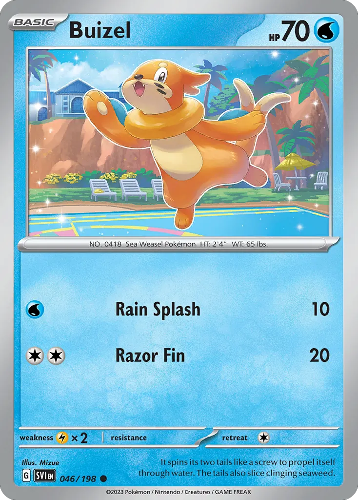 Mustébouée — SV01: Scarlet & Violet Base Set — Pokémon