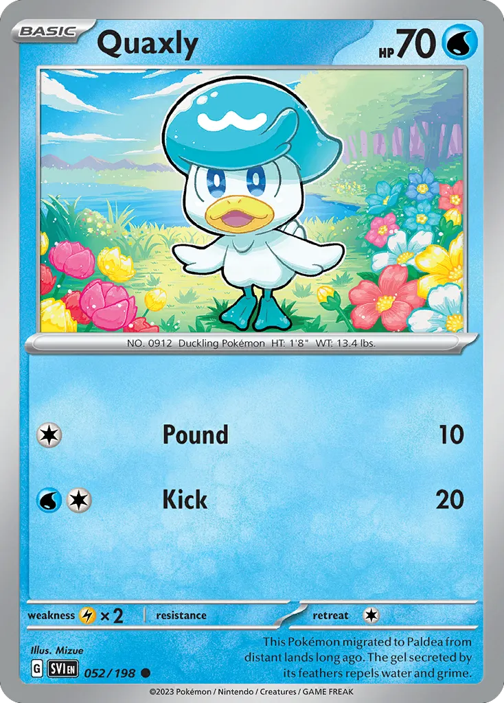 Quaxly — SV01: Scarlet & Violet Base Set — Pokémon