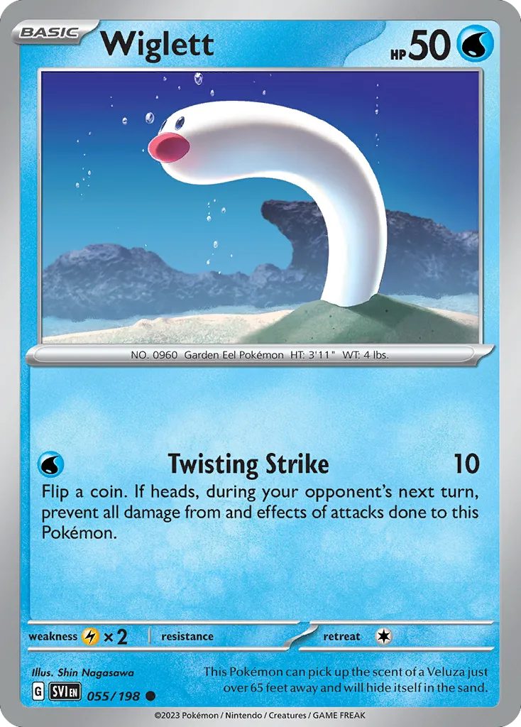 Wiglett — SV01: Scarlet & Violet Base Set — Pokemon