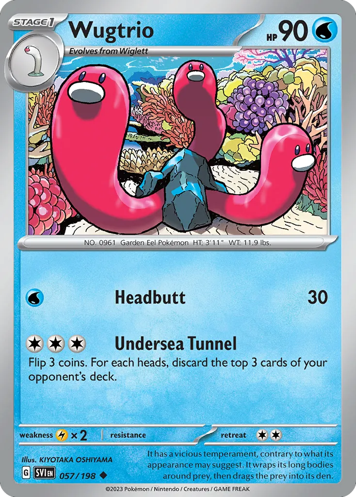 Triopikeau — SV01: Scarlet & Violet Base Set — Pokémon