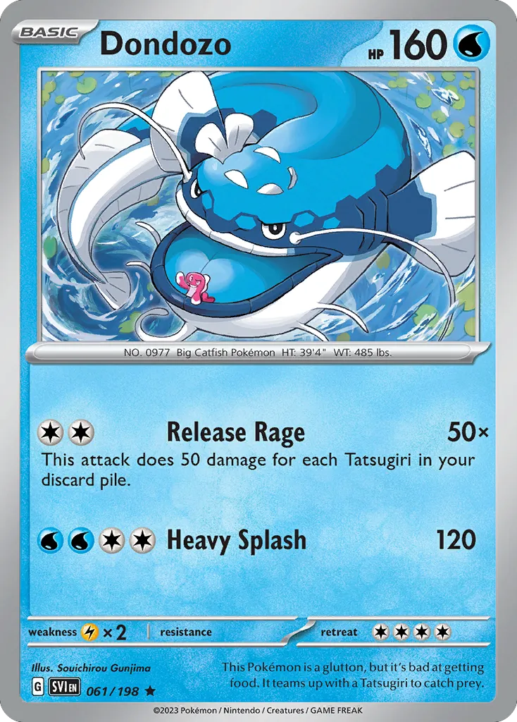 Dondozo — SV01: Scarlet & Violet Base Set — Pokemon