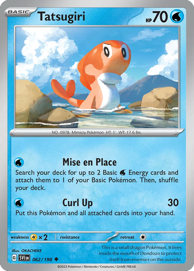 Tatsugiri — SV01: Scarlet & Violet Base Set — Pokemon