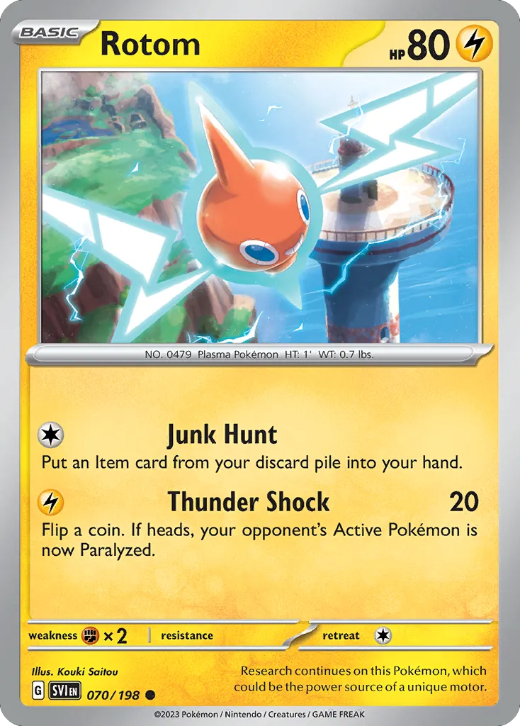 Rotom — SV01: Scarlet & Violet Base Set — Pokemon