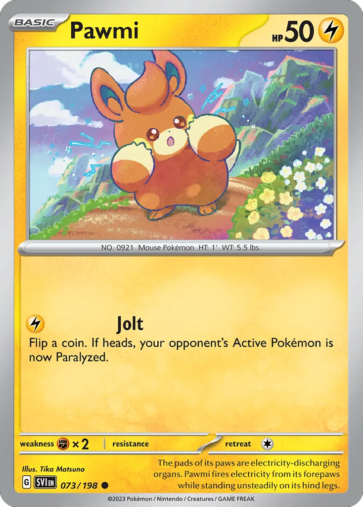 Pawmi — SV01: Scarlet & Violet Base Set — Pokémon
